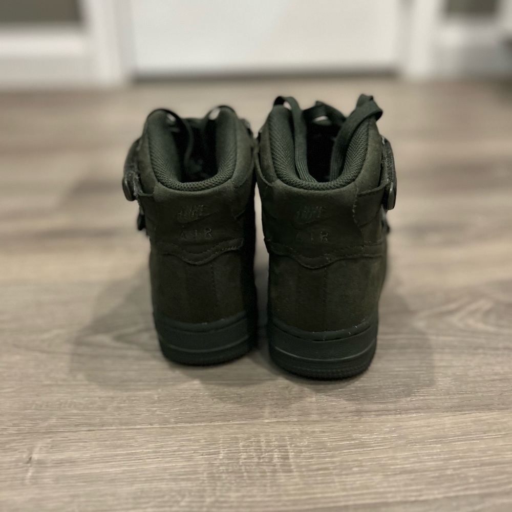 โฅ๐ก๐๐๐: Billie Eilish Air Force 1 High Top โ07 Sequoia Sneakers w Velcro Straps - Picture 13 of 13